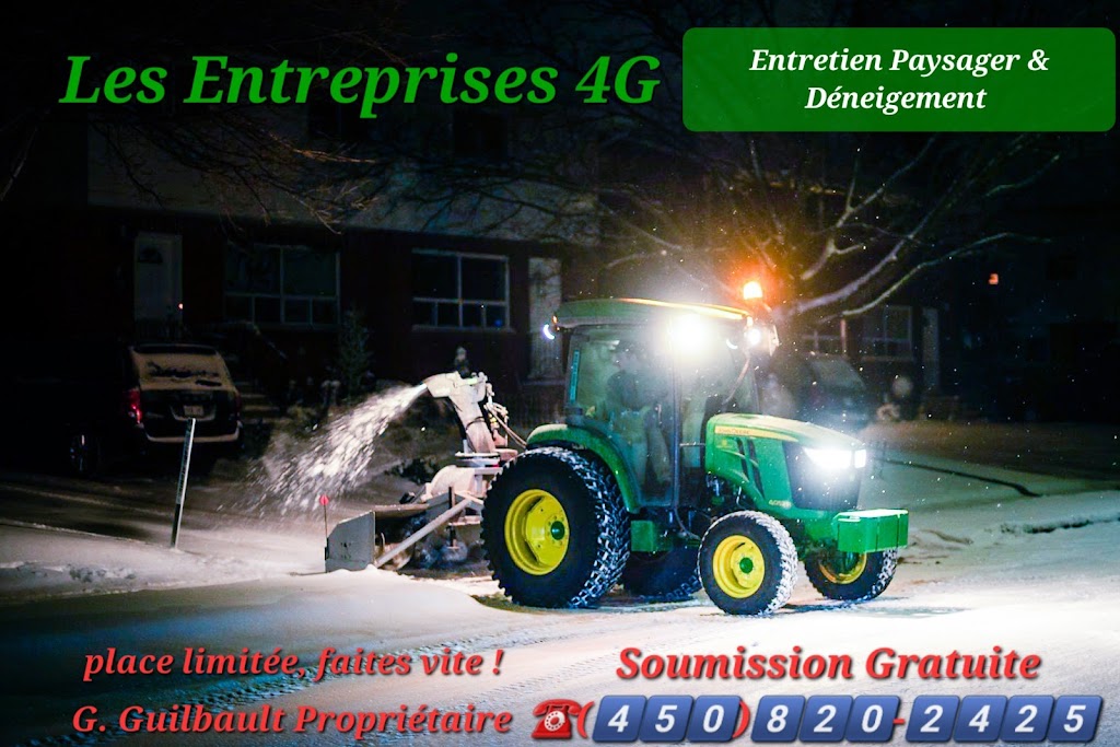 Les Entreprises 4G | 114 Rue du Boisé, Saint-Colomban, QC J5K 2N9, Canada | Phone: (450) 820-2425