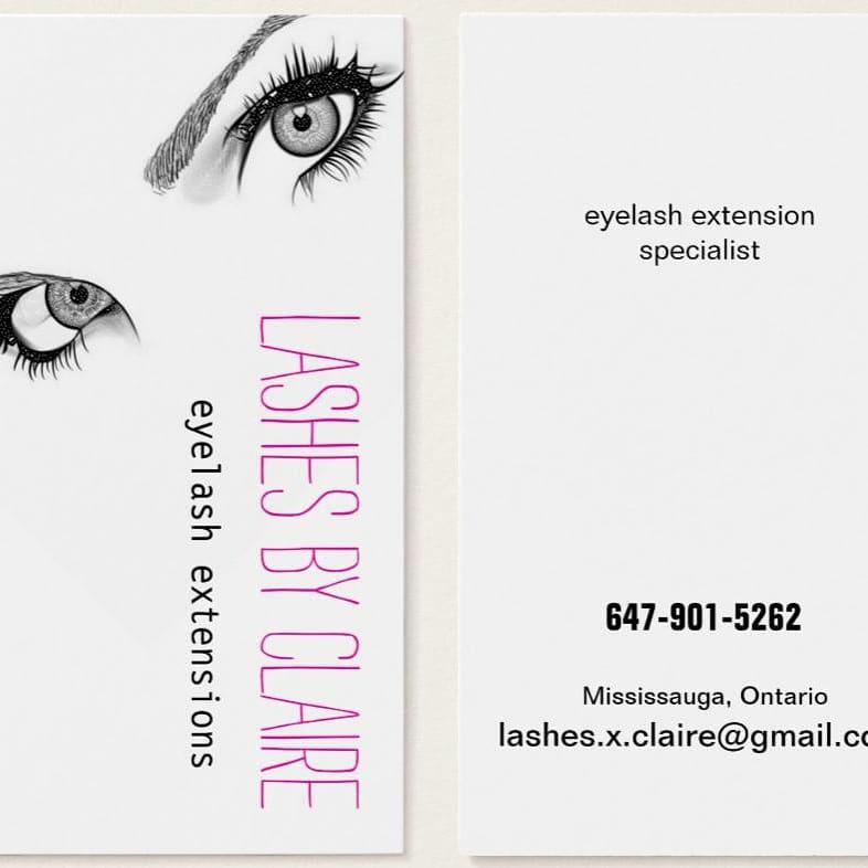 Lashes by Claire | 3566 The Credit Woodlands, Mississauga, ON L5C 2K6, Canada | Phone: (647) 901-5262