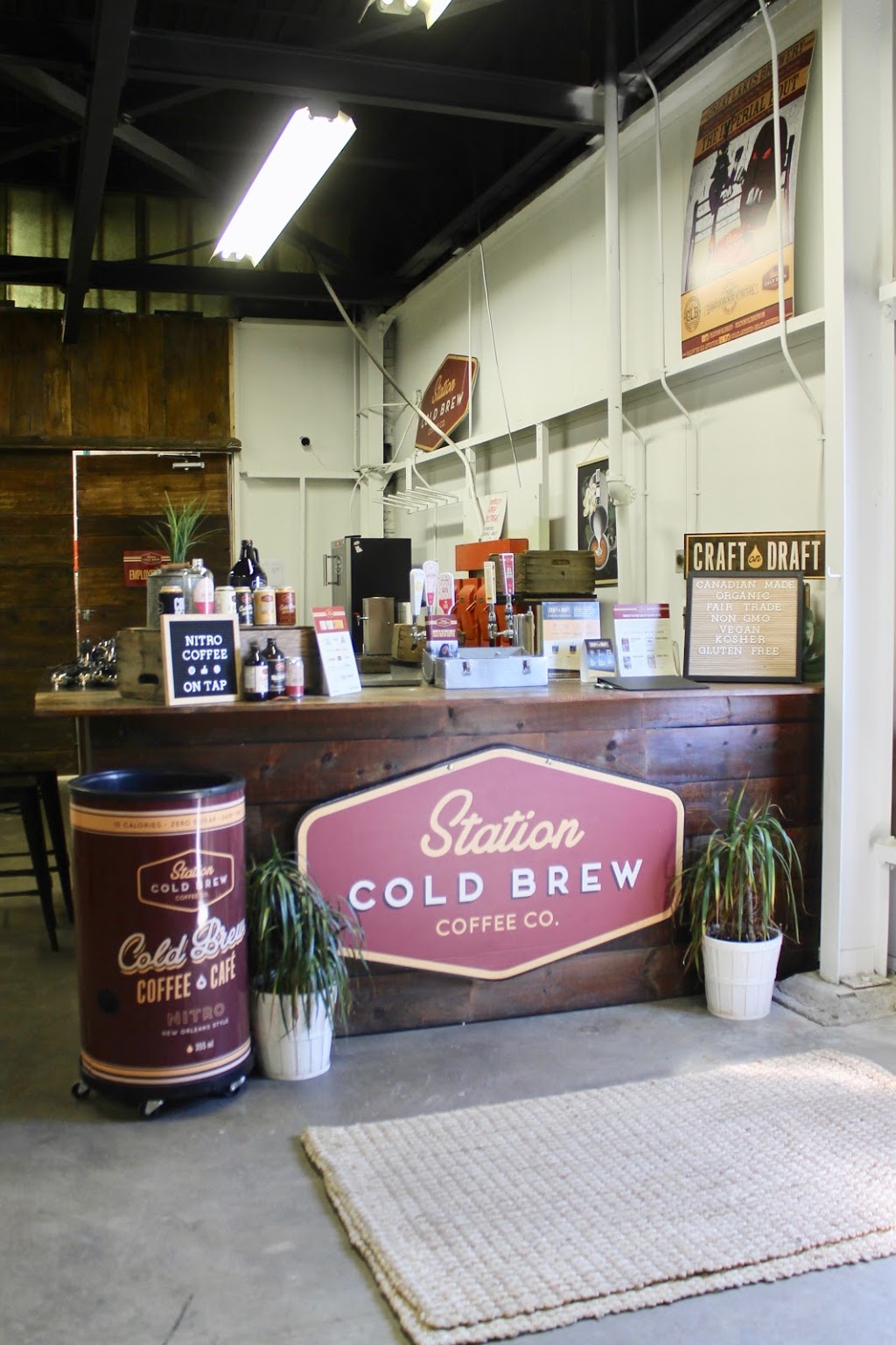 Station Cold Brew Coffee Co. | 343 Horner Ave, Etobicoke, ON M8W 1Z6, Canada | Phone: (800) 987-4524