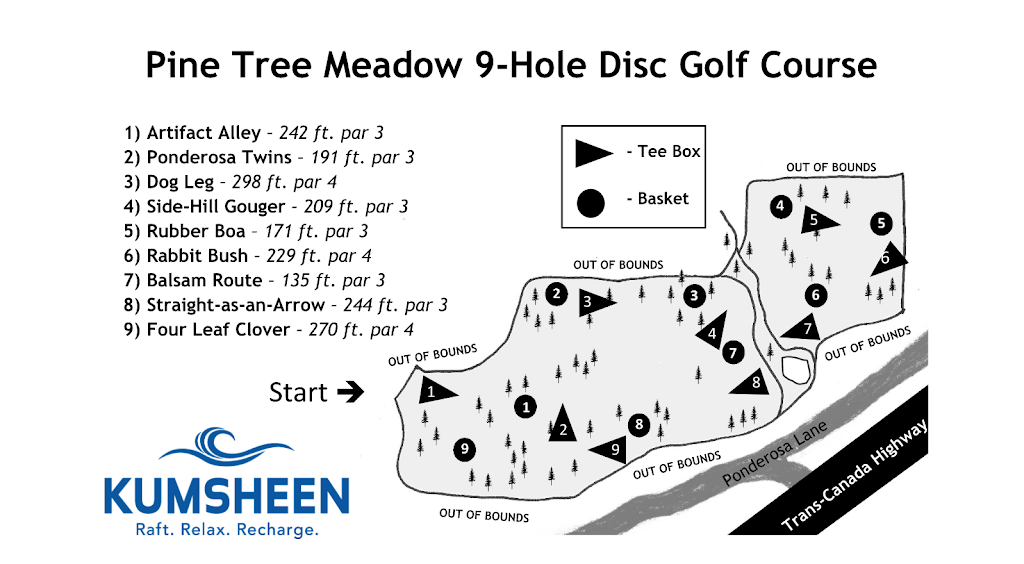 Kumsheen Rafting Disc Golf Course | 1345 Trans-Canada Hwy, Lytton, BC V0K 1Z0, Canada | Phone: (800) 663-6667