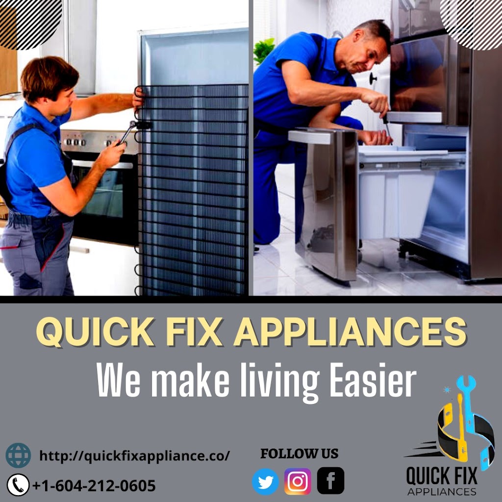 Quick Fix Appliances | 13247 64 Ave, Surrey, BC V3W 1Y1, Canada | Phone: (604) 212-0605