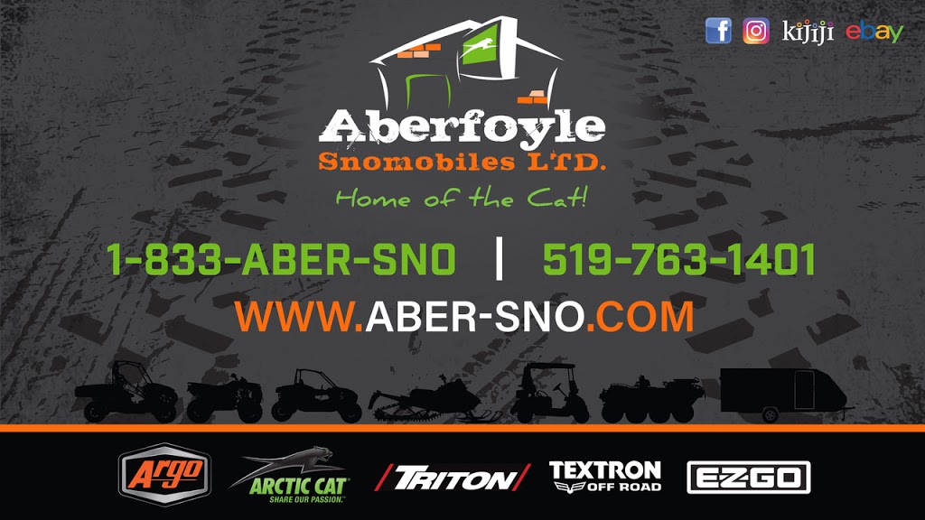 Aberfoyle Snomobiles Limited | 60 Brock Rd S, Puslinch, ON N0B 2J0, Canada | Phone: (519) 763-1401