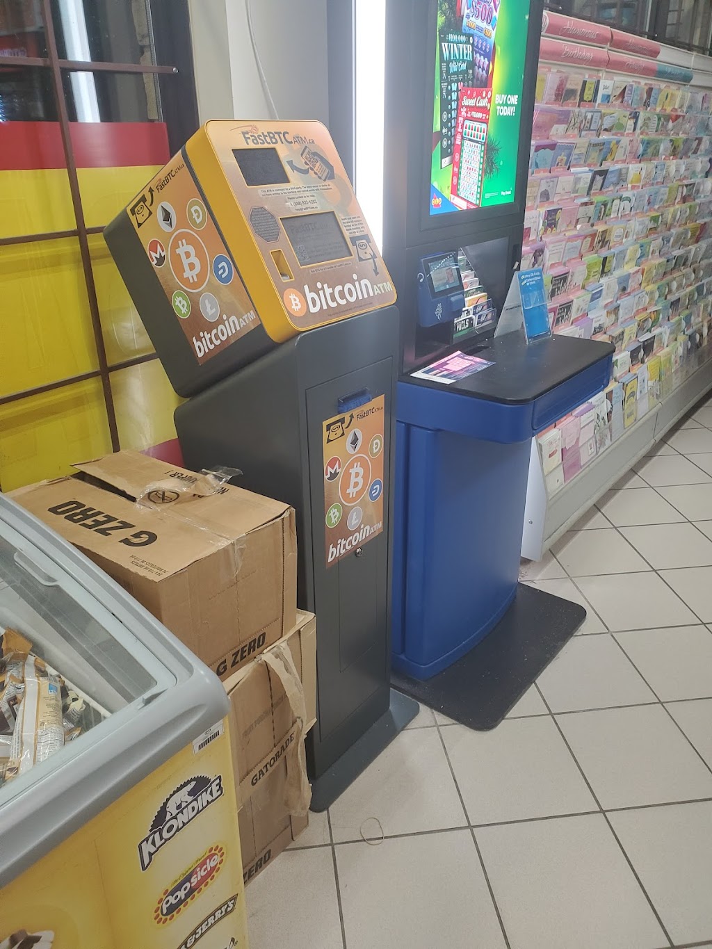 FastBTC Bitcoin ATM - Big Bear Food Mart | 417 Aberdeen Ave, Hamilton, ON L8P 2S1, Canada | Phone: (888) 832-1282