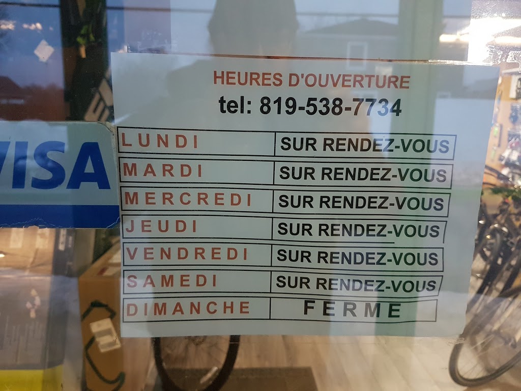 Coin Du Vélo (Le) | 480 Rue du Village, Lac-à-la-Tortue, QC G0X 1L0, Canada | Phone: (819) 538-7734