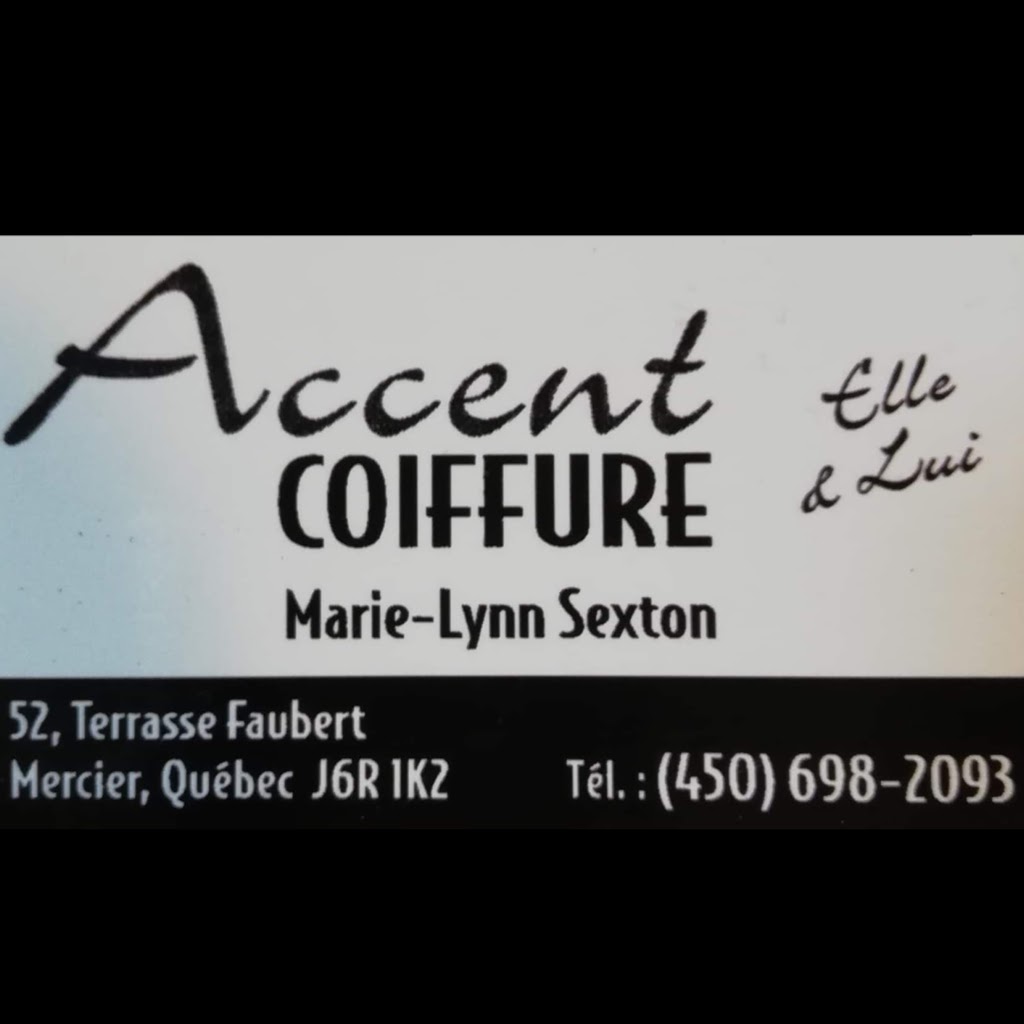 Accent Coiffure | 52 Terrasse Faubert, Mercier, QC J6R 1K2, Canada | Phone: (450) 698-2093