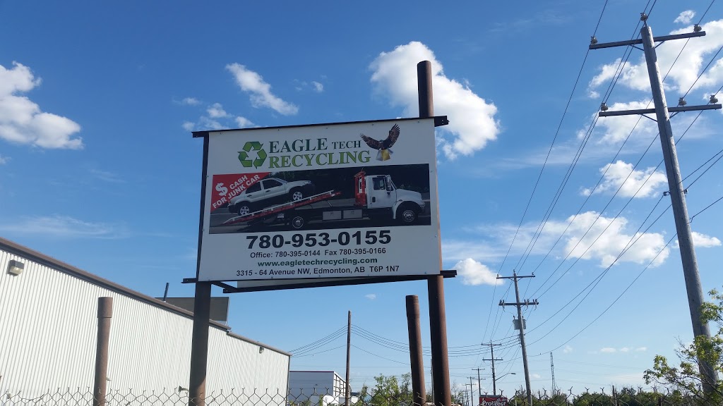 Eagle Tech Recycling Ltd. | 3315 64 Ave NW, Edmonton, AB T6P 1N7, Canada | Phone: (780) 395-0144