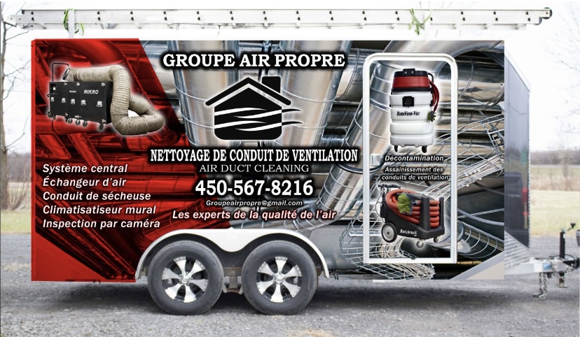 GROUPE AIR PROPRE | Nettoyage De Conduits De Ventilation | 256 12e Av, Saint-Zotique, QC J0P 1Z0, Canada | Phone: (450) 567-8216