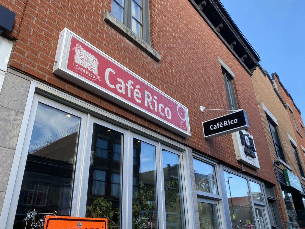 Café Rico | 1207 Avenue du Mont-Royal E, Montréal, QC H2J 1Y2, Canada | Phone: (514) 529-1321