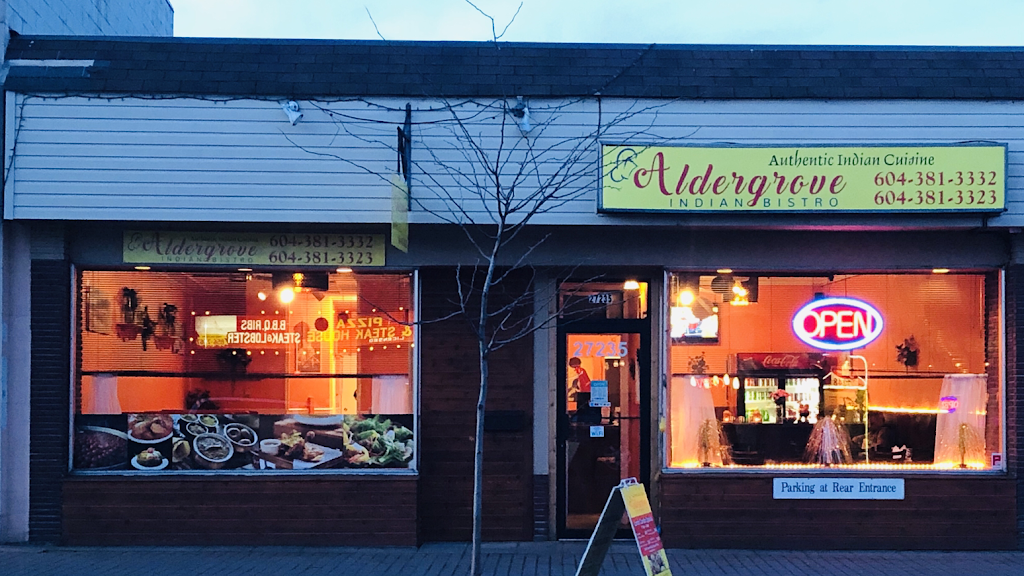 Aldergrove Indian Bistro | 27235 Fraser Hwy, Aldergrove, BC V4W 3P9, Canada | Phone: (604) 381-3332