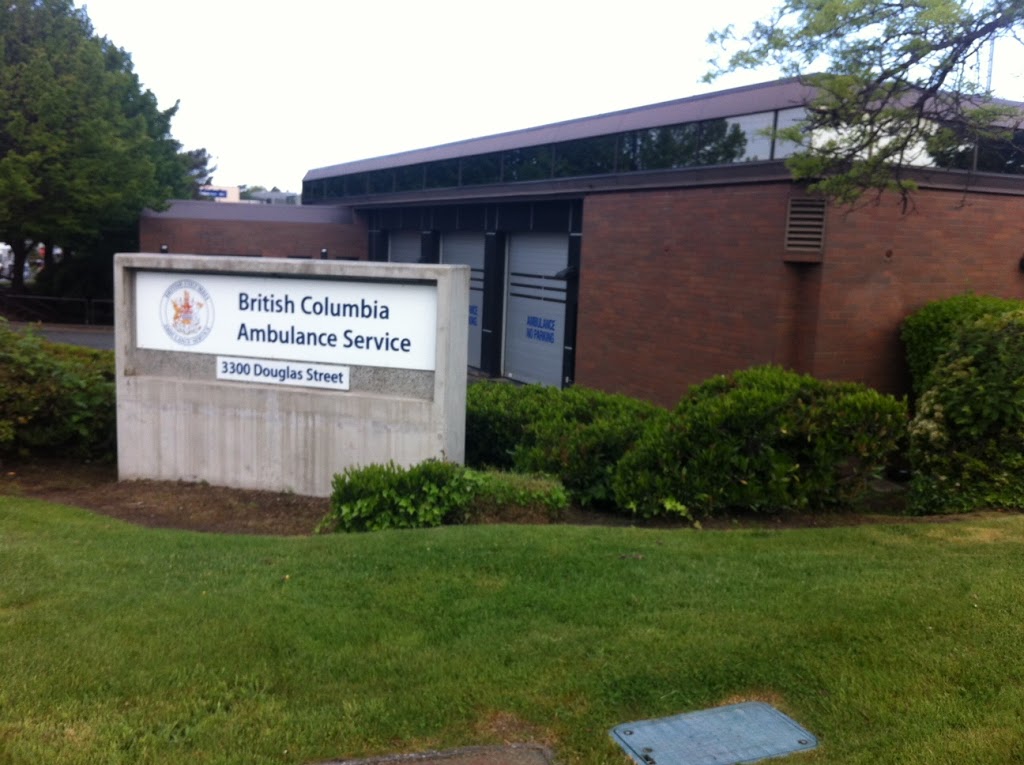 BC Ambulance Service Victoria CRS | 3300 Douglas St, Victoria, BC V8Z 3L1, Canada | Phone: (250) 953-3298