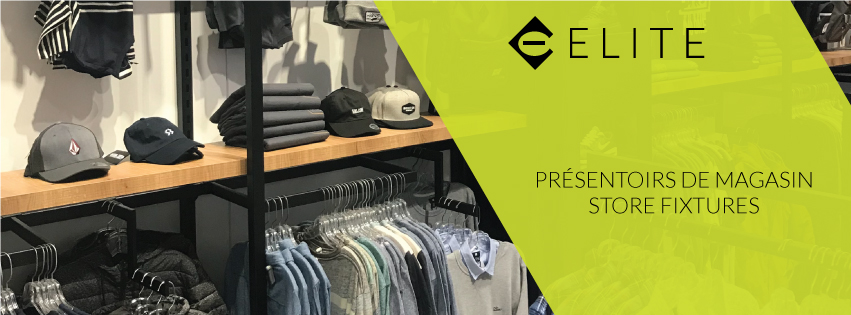 Présentoir Élite | Elite Store Fixtures | 7000 Bd Industriel, Chambly, QC J3L 4X3, Canada | Phone: (514) 380-5686