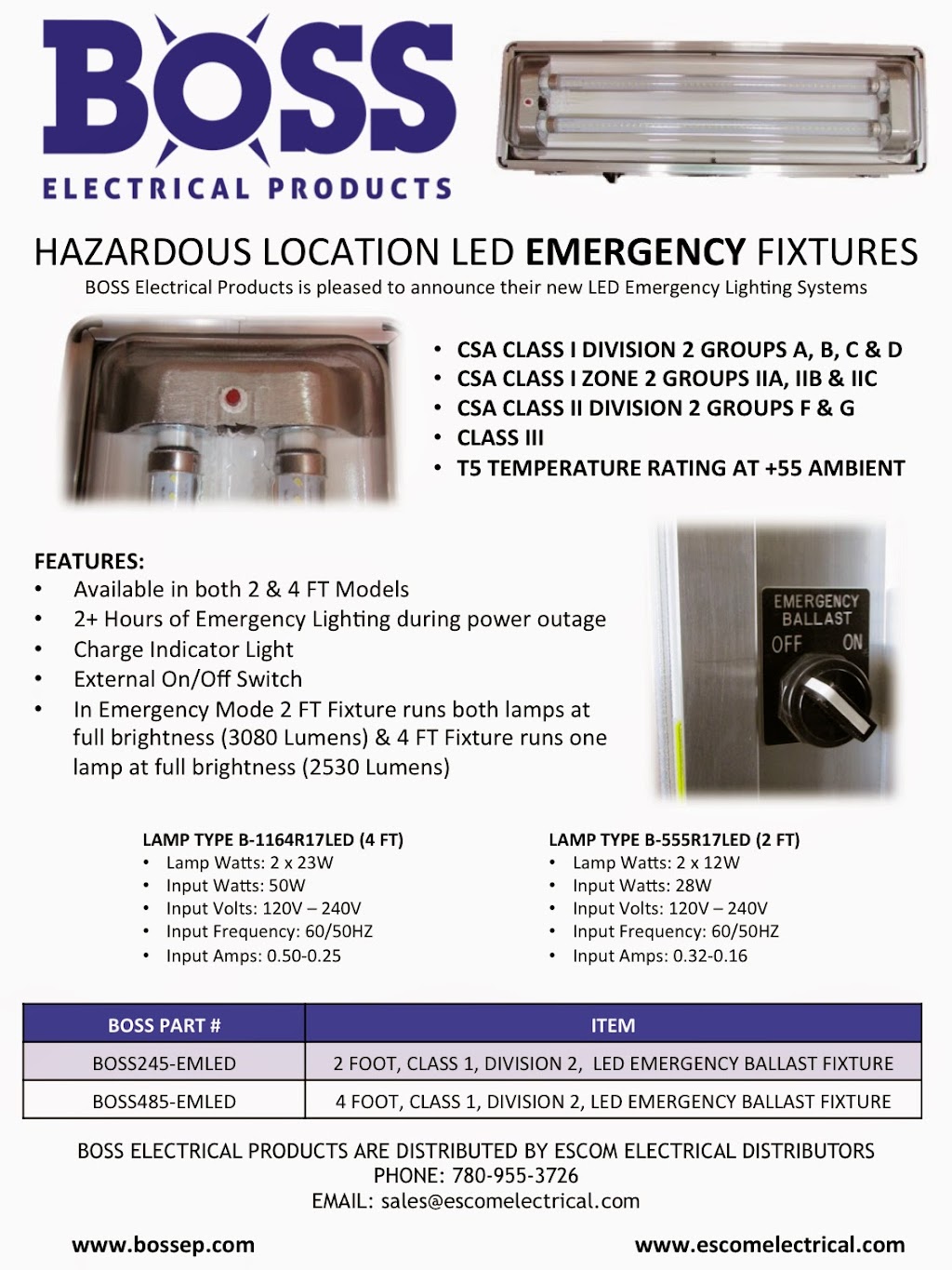 BOSS Electrical Products | 1206 8 St #3, Nisku, AB T9E 7R5, Canada | Phone: (780) 955-2677