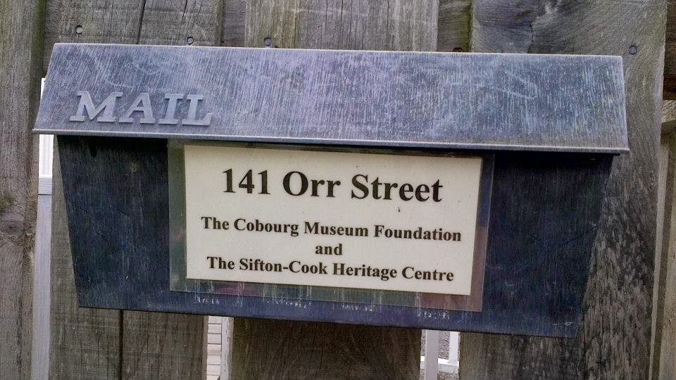 Cobourg Museum Foundation | 141 Orr St, Cobourg, ON K9A 3H5, Canada | Phone: (905) 373-7222