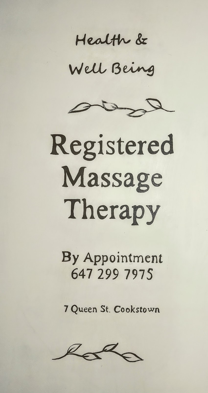 Daniela Godina RMT | 7 Queen St, Cookstown, ON L0L 1L0, Canada | Phone: (647) 299-7975