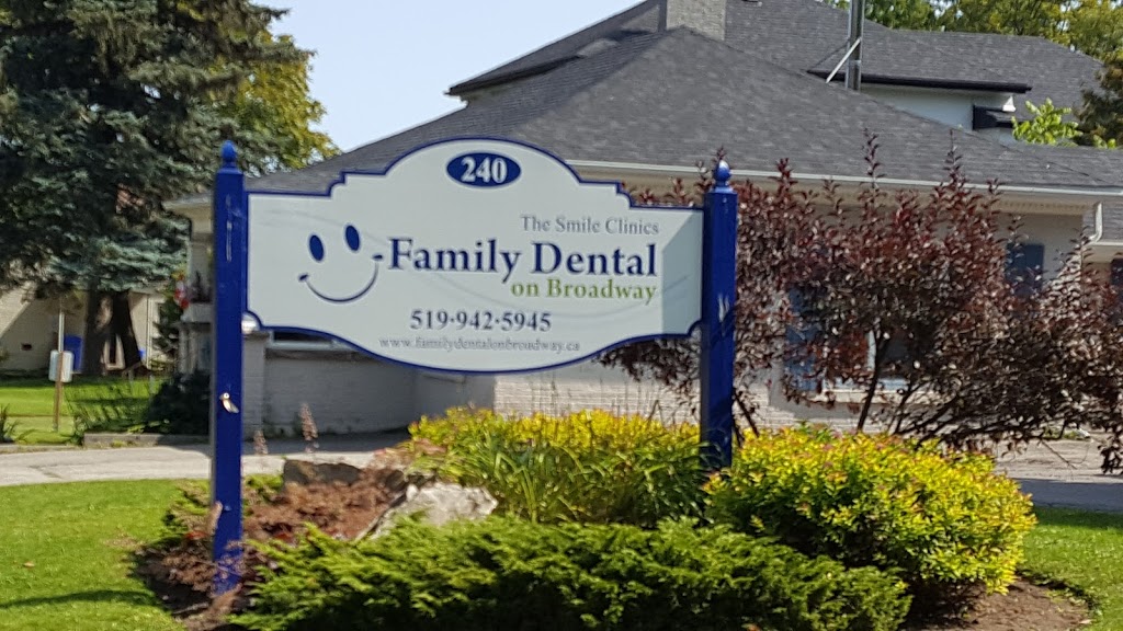 Family Dental On Broadway | 240 Broadway, Orangeville, ON L9W 1K5, Canada | Phone: (519) 942-5945