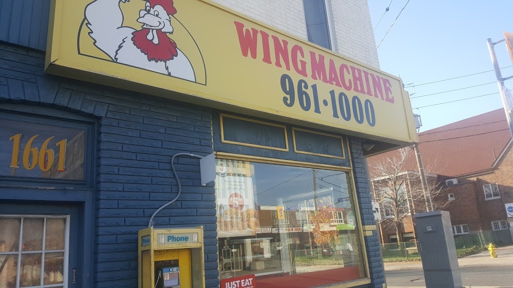 Wing Machine | 1661 Eglinton Ave, York, ON M6E 2H1, Canada | Phone: (416) 961-1000