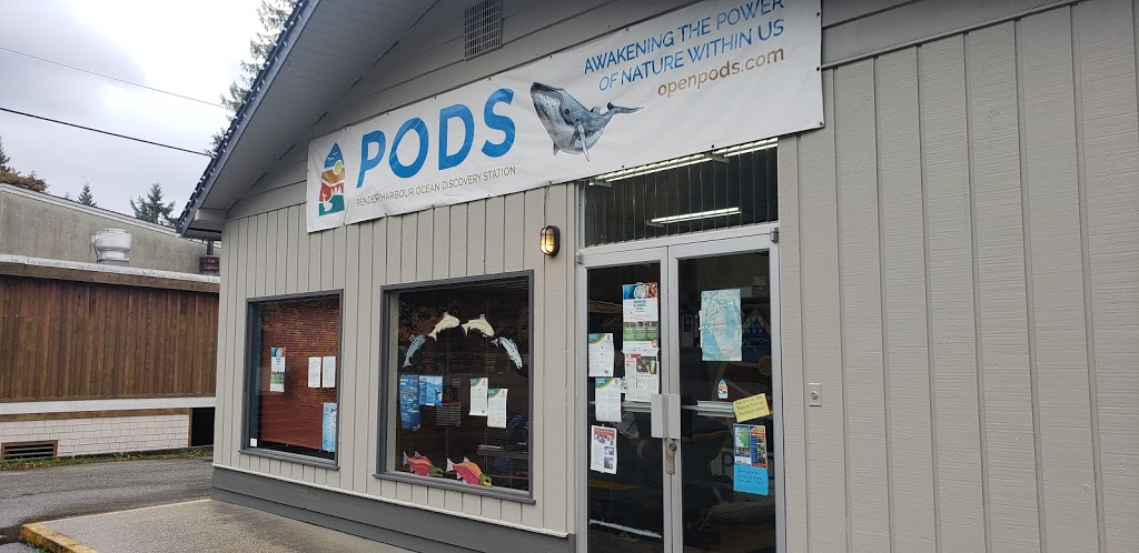 PODS - Pender Harbour Ocean Discovery Station | 12875 Madeira Park Rd, Madeira Park, BC V0N 2H1, Canada | Phone: (604) 883-9006