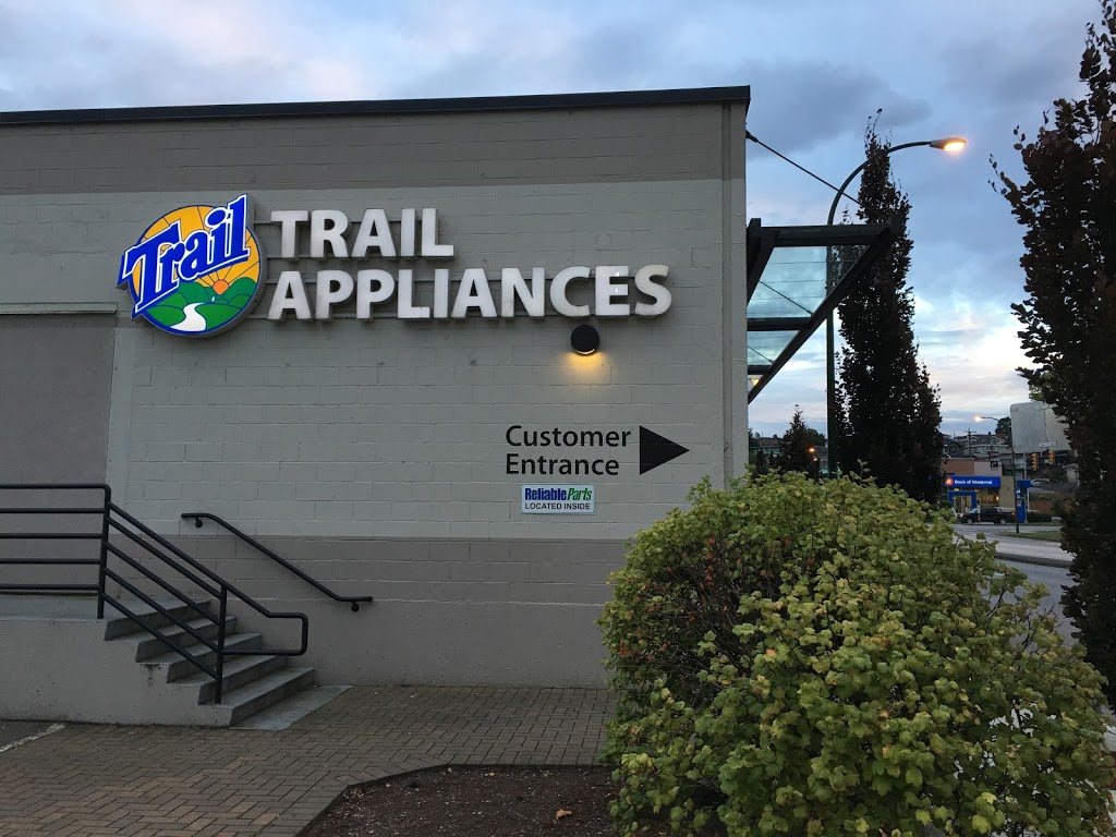 Reliable Parts | LOCATED INSIDE THE TRAIL APPLIANCE STORE, 2876 Rupert St, Vancouver, BC V5M 3T7, Canada | Phone: (604) 437-0354