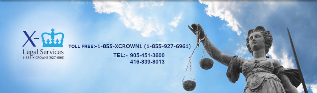 XCrown Legal Services | 120 Linkdale Rd, Brampton, ON L6V 3A2, Canada | Phone: (416) 839-8013