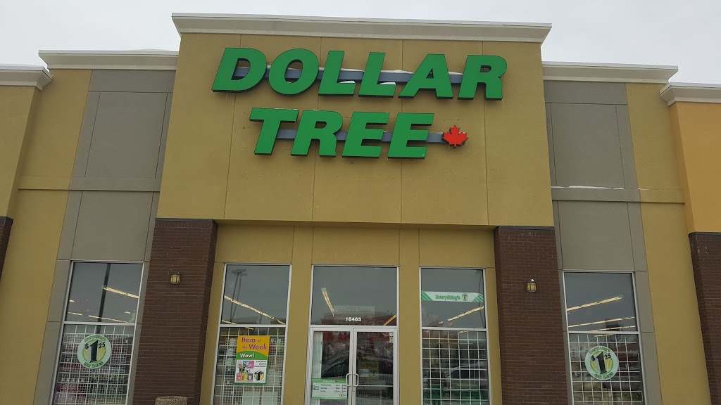 Dollar Tree | 18465 Stony Plain Rd, Edmonton, AB T5S 2V9, Canada | Phone: (780) 443-1500