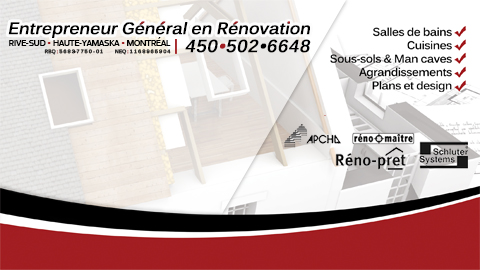 RÉNOVATION MAISON | 1873 Rue Durocher, Varennes, QC J3X 1J1, Canada | Phone: (450) 502-6648