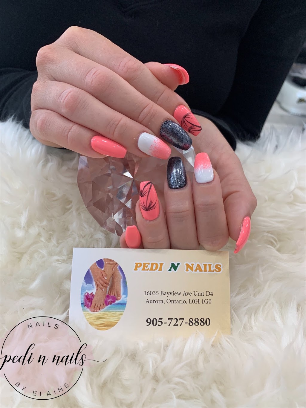 Pedi N Nails | 16035 Bayview Ave Unit 4, Aurora, ON L4G 3L4, Canada | Phone: (905) 727-8880