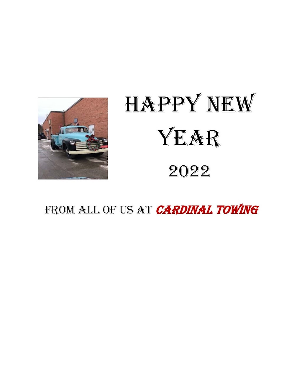 Cardinal Towing Inc. | 180 Bullock Dr Office, Markham, ON L3P 7N2, Canada | Phone: (905) 472-0426