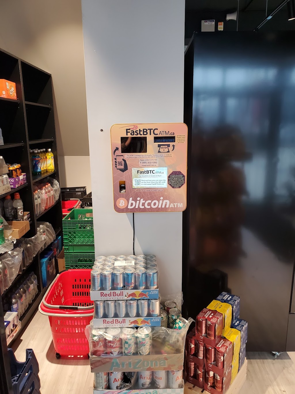 FastBTC Bitcoin ATM - Lakeview Market | 366 Winston Rd, Grimsby, ON L3M 0H2, Canada | Phone: (888) 832-1282