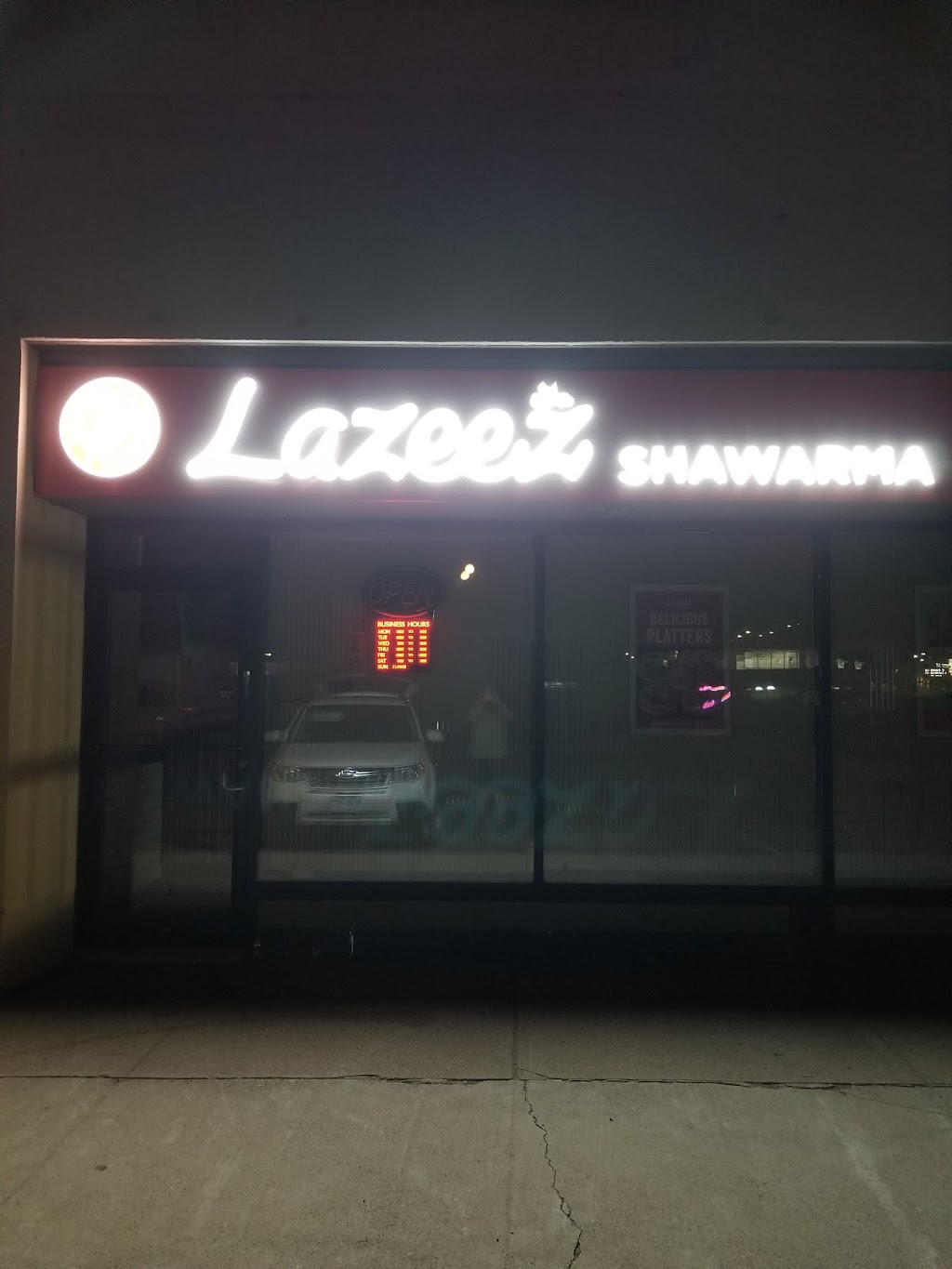 Lazeez Shawarma | 5170 Dixie Rd unit 10, Mississauga, ON L4W 1E3, Canada | Phone: (905) 766-3258