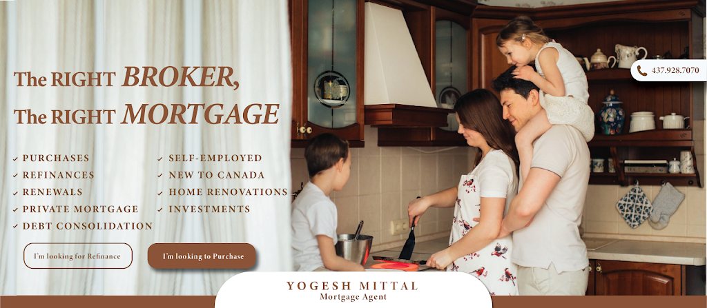 Yogesh Mittal -Mortgage Agent | 20 Maritime Ontario Blvd, Brampton, ON L6S 0C2, Canada | Phone: (437) 928-7070