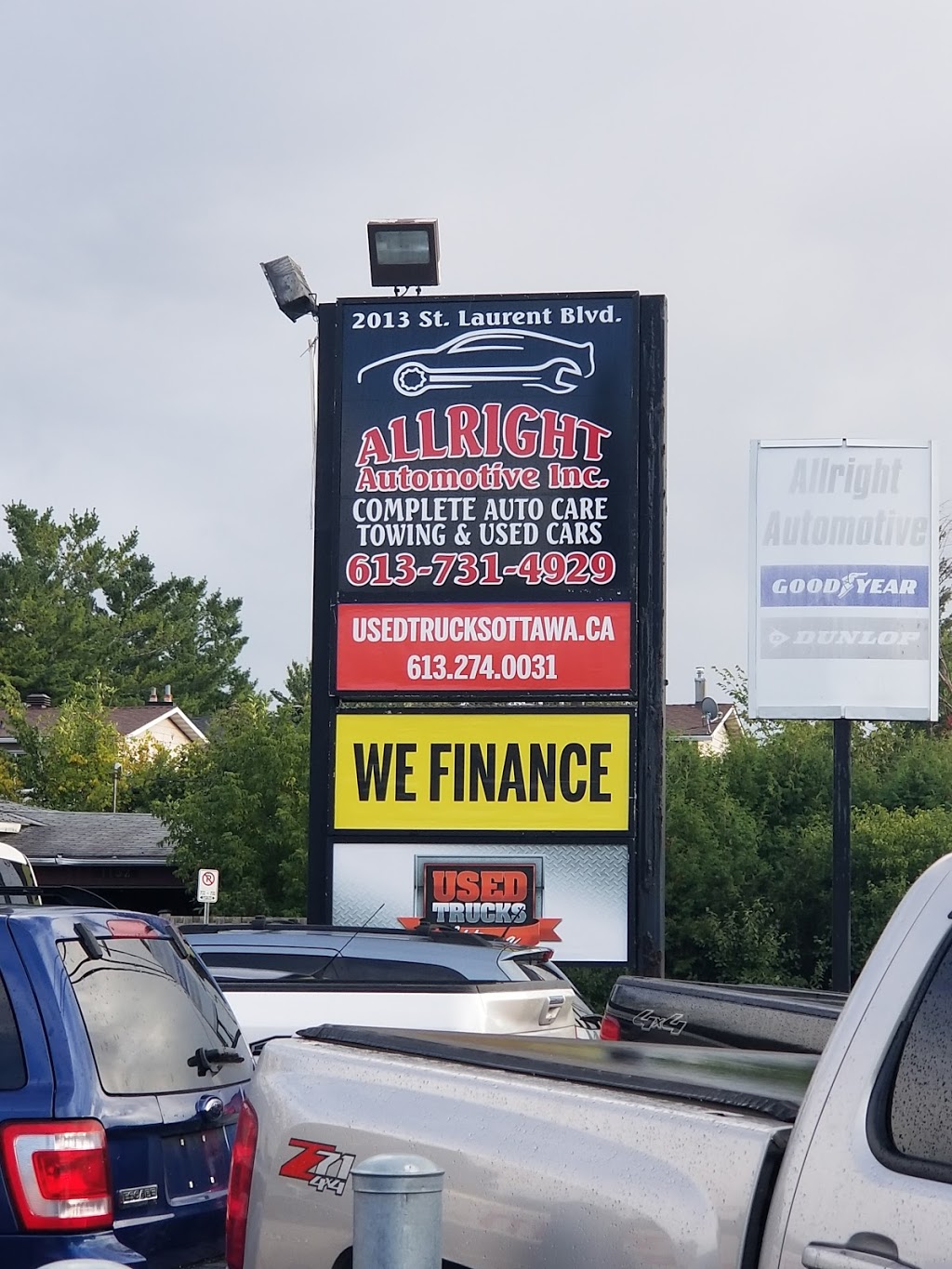 Allright Automotive Repair Inc | 2013 St Laurent Blvd, Ottawa, ON K1G 1A3, Canada | Phone: (613) 731-4929