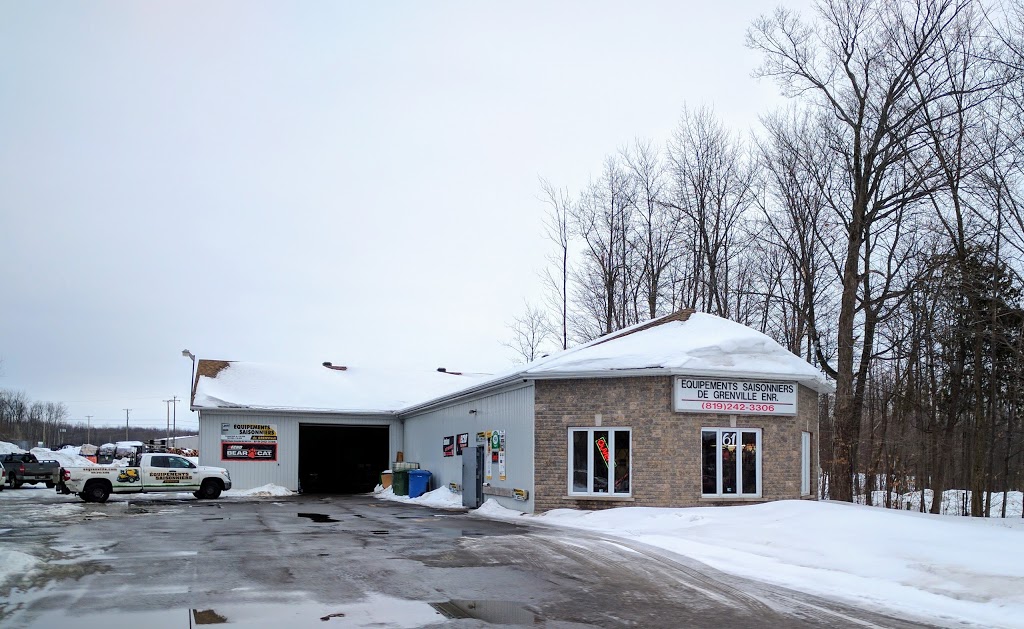 Équipements Saisonniers De Grenville Enr | 61 Rue Maple, Grenville, QC J0V 1J0, Canada | Phone: (819) 242-3306