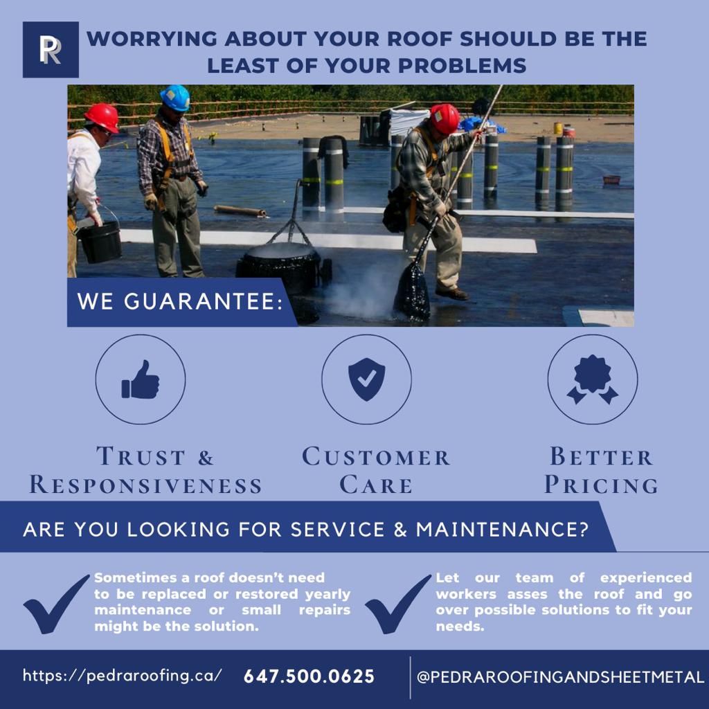 Pedra Roofing And Sheet Metal | 297 Paisley Blvd W, Mississauga, ON L5B 2S7, Canada | Phone: (647) 500-0625