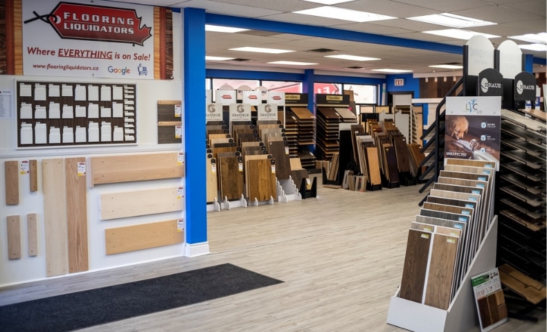 Flooring Liquidators Ottawa East | 1260 Old Innes Rd Unit 601, Ottawa, ON K1B 3V3, Canada | Phone: (613) 749-0046