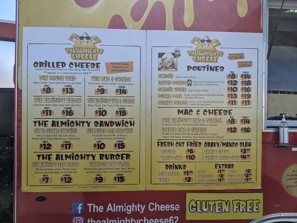 The Almighty Cheese | 1272-1280 Trim Rd, Orléans, ON K4A 3N3, Canada | Phone: (613) 282-0123