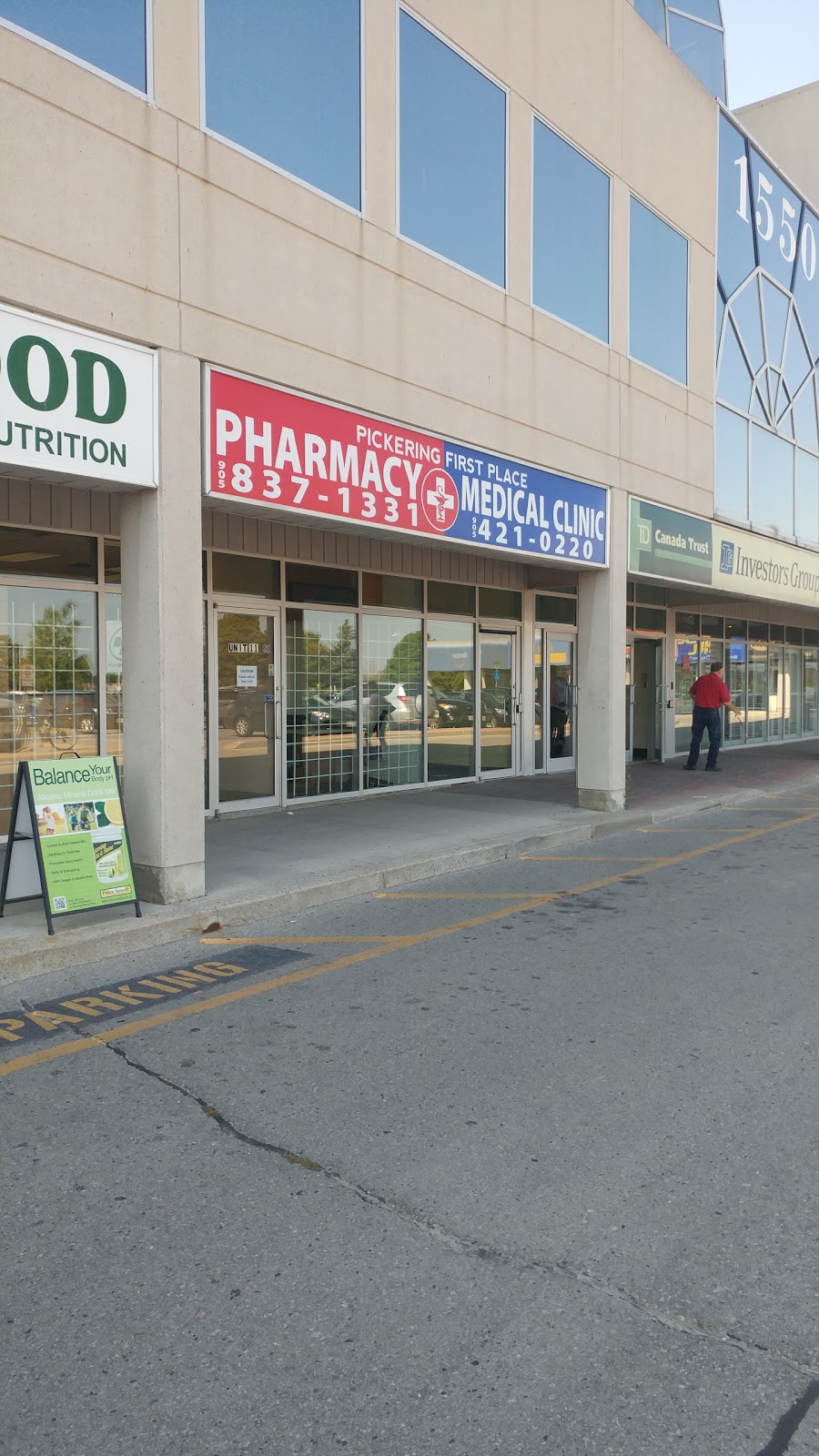 Pickering First Place Pharmacy | 1550 Kingston Rd Unit 11, Pickering, ON L1V 1C3, Canada | Phone: (905) 837-1331