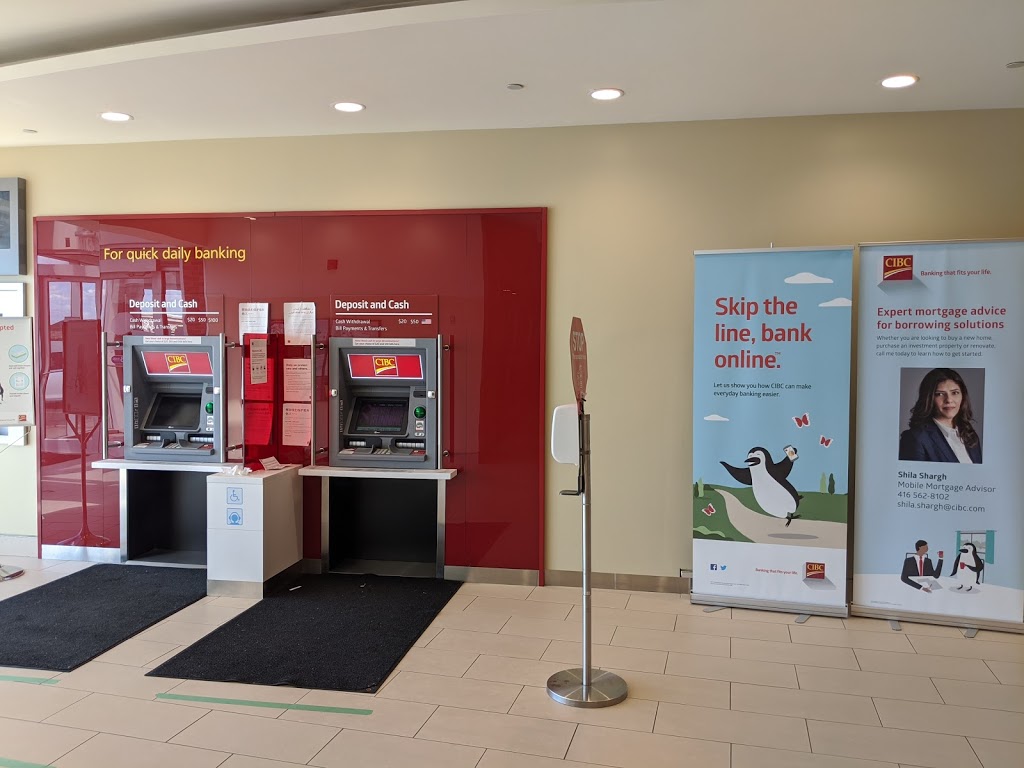 CIBC Branch with ATM | 122 Tower Hill Rd, Richmond Hill, ON L4E 0K6, Canada | Phone: (905) 770-1048