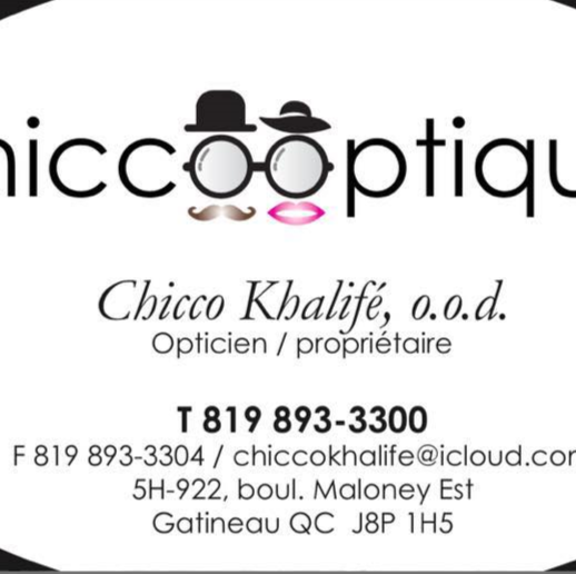 Chicco Optique | 922 boulevard maloney est LOCAL 5A, Gatineau, QC J8P 1H5, Canada | Phone: (819) 893-3300