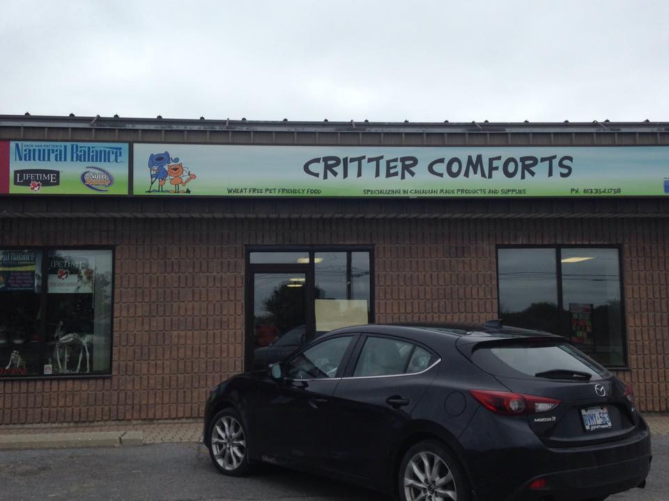 Critter Comforts Napanee | 113 Richmond Blvd, Napanee, ON K7R 3Z8, Canada | Phone: (613) 354-1758