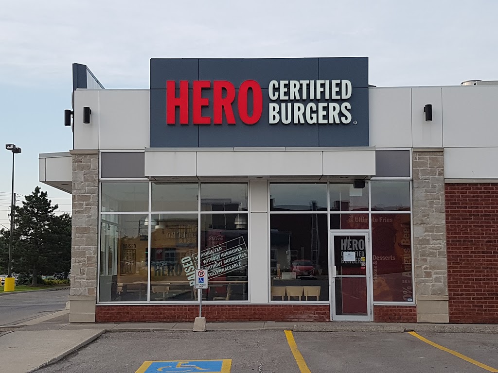 Hero Certified Burgers | 82 Thickson Rd S, Whitby, ON L1N 7T2, Canada | Phone: (905) 665-2000