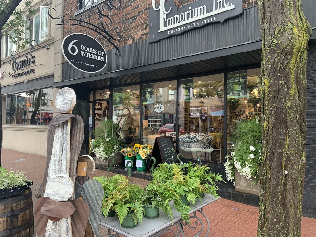 O C Emporium Inc / 6 Doors Up Interiors | 96 Mississaga St E, Orillia, ON L3V 1V7, Canada | Phone: (705) 259-5898