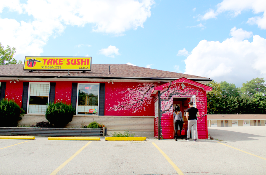 Také Sushi Restaurant | 697 Wellington Rd, London, ON N6C 4R4, Canada | Phone: (519) 680-1231