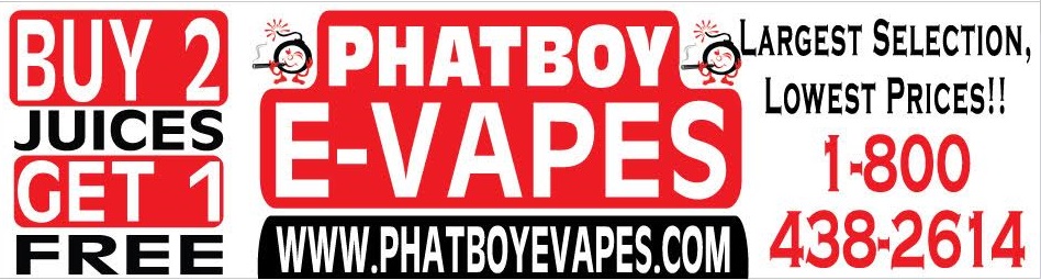 Phatboy E-Vapes | 371 Mapleview Dr W, Barrie, ON L4N 9E8, Canada | Phone: (705) 896-7187