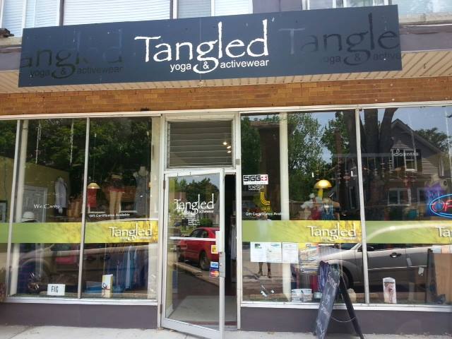 Tangled Yoga And Activewear | 25 Main St, St. Catharines, ON L2N 4T6, Canada | Phone: (905) 934-7878