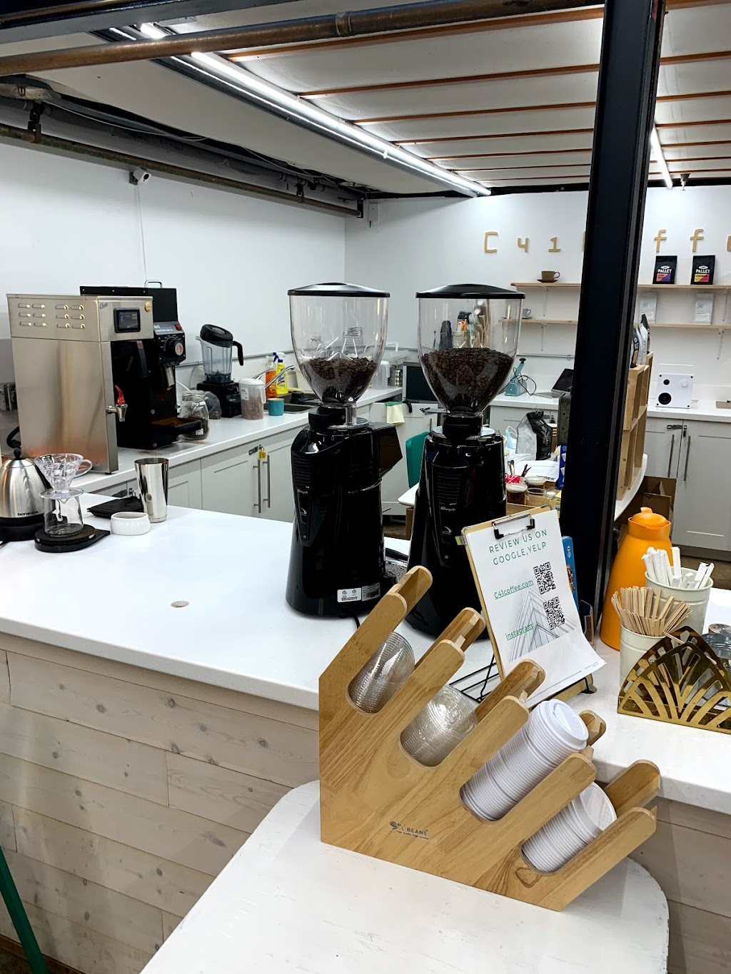 C41 Coffee | unit 114, Lonsdale Quay Market, 123 Carrie Cates Ct, North Vancouver, BC V7M 3K7, Canada | Phone: (604) 781-1677