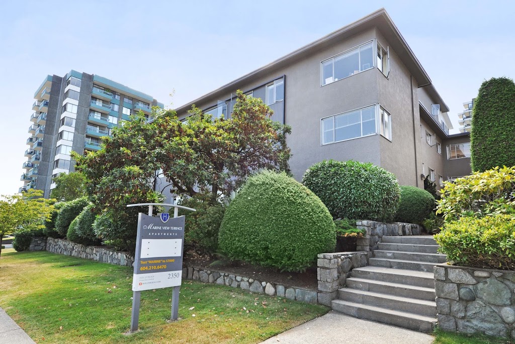 Marine View Terrace Rental Apartments | 2350 W 1st Ave, Vancouver, BC V6K 1G2, Canada | Phone: (604) 738-2590