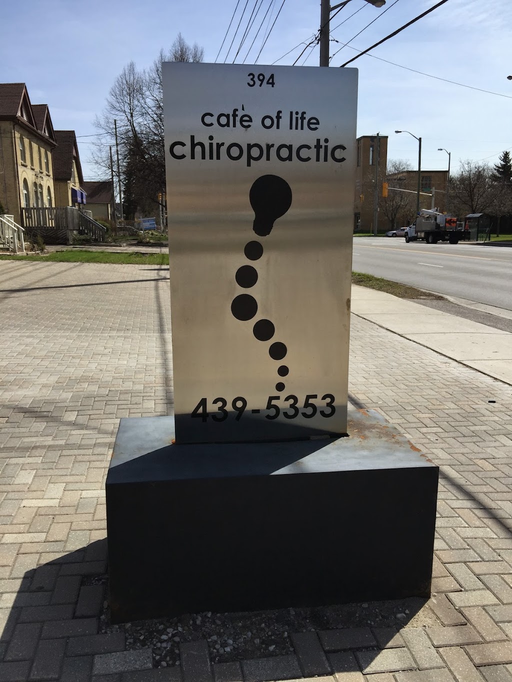 Cafe of Life Chiropractic Studio | 394 Oxford St E, London, ON N6A 1V7, Canada | Phone: (519) 439-5353