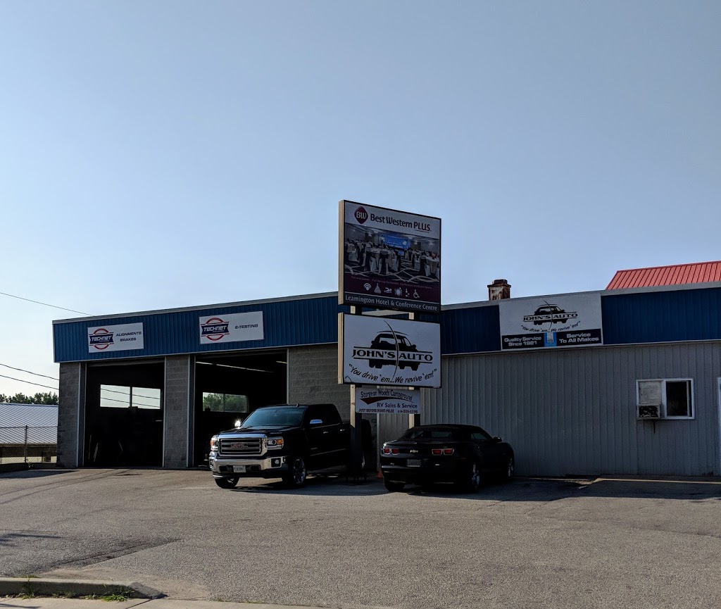 Johns Auto Repair | 326 Erie St S, Leamington, ON N8H 3C9, Canada | Phone: (519) 326-3314