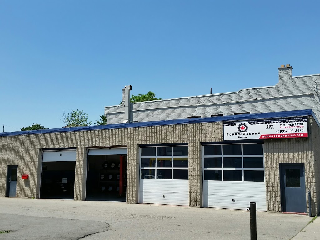 Round & Around Tire Inc. | 482 Barton St E, Hamilton, ON L8L 2Y8, Canada | Phone: (905) 393-8474