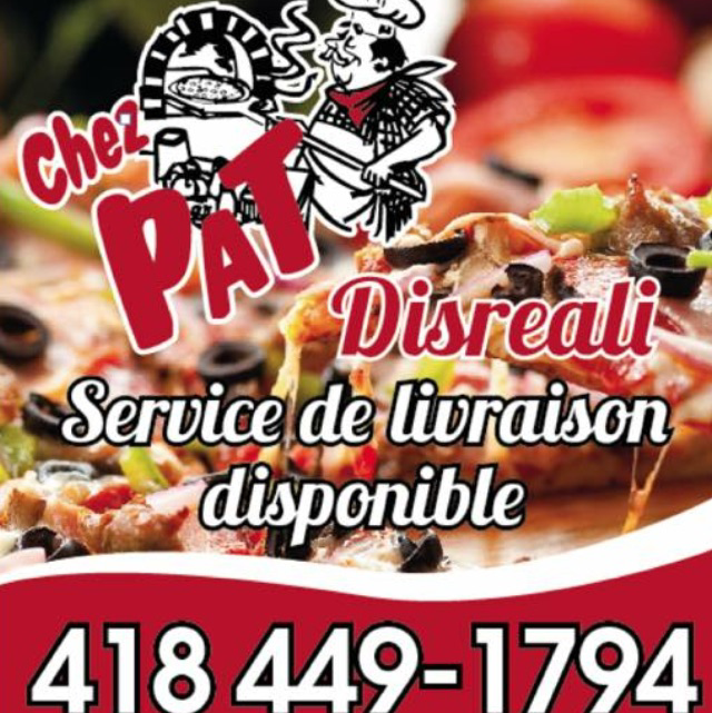 Casse-Croute Chez Pat | 537 Avenue Champlain, Disraeli, QC G0N 1E0, Canada | Phone: (418) 449-1794